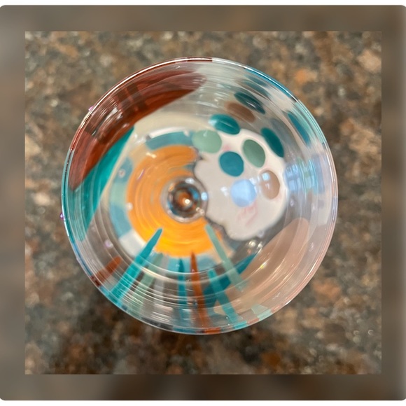 Lolita-NWT-‘40 Never Looked So Good’ Hand Painted Wine Glass - Picture 4 of 7